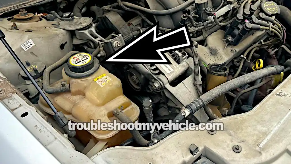 Exhaust Gases Shooting Out Of The Coolant Expansion Tank. How To Test For A Blown Head Gasket (1990, 1991, 1992, 1993, 1994, 1995, 1996, 1997, 1998, 1999, 2000, 2001, 2002, 2003, 2004, 2005, 2006, 2007 3.0L V6 Ford Taurus, Mercury Sable) Exhaust Gases Shooting Out Of The Coolant Expansion Tank. How To Test For A Blown Head Gasket (1990, 1991, 1992, 1993, 1994, 1995, 1996, 1997, 1998, 1999, 2000, 2001, 2002, 2003, 2004, 2005, 2006, 2007 3.0L V6 Ford Taurus, Mercury Sable)