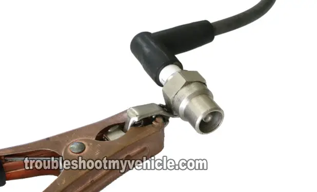 Checking The High Tension Wire For Spark. How To Test The Ignition Coil -No Start Tests (Chrysler 3.9L, 5.2L, 5.9L) Checking The High Tension Wire For Spark. How To Test The Ignition Coil -No Start Tests (Chrysler 3.9L, 5.2L, 5.9L)