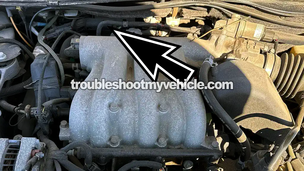 EEC-V PCM Location (2000 3.0L V6 Ford Taurus, Mercury Sable)