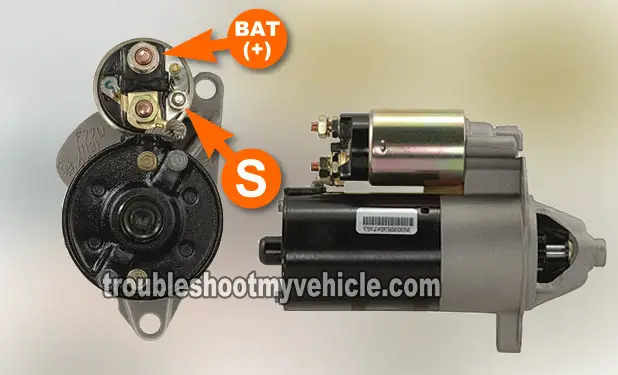 Voltage Drop Testing The BAT (+) Cable. How To Test The Starter Motor (1992, 1993, 1994, 1995, 1996 Ford E150, E250, E350) Voltage Drop Testing The BAT (+) Cable. How To Test The Starter Motor (1992, 1993, 1994, 1995, 1996 Ford E150, E250, E350)