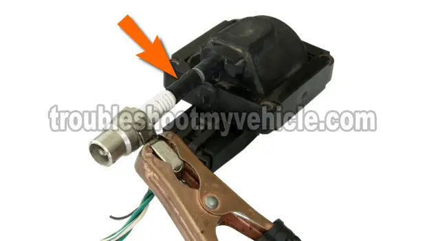 Testing For Spark Directly On Coil's Tower. Ford Ignition Coil Test No Spark No Start Tests (4.9L, 5.0L, 5.8L) Testing For Spark Directly On Coil's Tower. Ford Ignition Coil Test No Spark No Start Tests (4.9L, 5.0L, 5.8L)