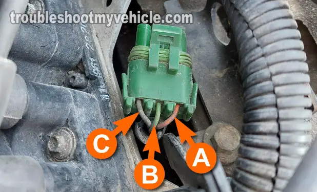 Making Sure The MAP Sensor Is Getting 5 Volts. How To Test The MAP Sensor (1993, 1994, 1995, 1996, 1997, 1998, 1999, 2000, 2001, 2002, 2003, 2004, 2005 3.1L V6 Buick: Century, Regal, Skylark, Oldsmobile: Achieva, Cutlass, Cutlass Ciera, Cutlass Supreme) Making Sure The MAP Sensor Is Getting 5 Volts. How To Test The MAP Sensor (1993, 1994, 1995, 1996, 1997, 1998, 1999, 2000, 2001, 2002, 2003, 2004, 2005 3.1L V6 Buick: Century, Regal, Skylark, Oldsmobile: Achieva, Cutlass, Cutlass Ciera, Cutlass Supreme)