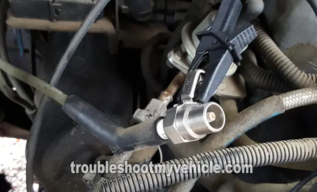 Testing For Spark At The Spark Plug Wires. How To Diagnose A No-Start Problem (1987, 1988, 1989, 1990, 1991, 1992, 1993, 1994, 1995, 1996 Ford E150, E250, E350) Testing For Spark At The Spark Plug Wires. How To Diagnose A No-Start Problem (1987, 1988, 1989, 1990, 1991, 1992, 1993, 1994, 1995, 1996 Ford E150, E250, E350)