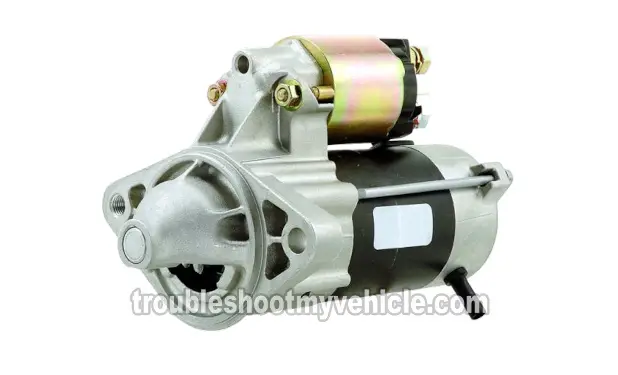 How To Test The Starter Motor (1993-1998 1.5L Toyota Tercel)