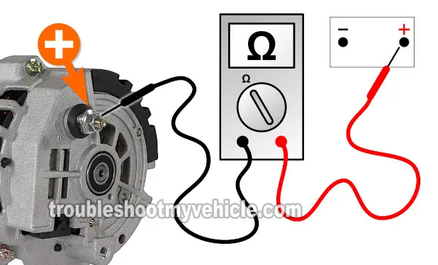 Testing The Continuity Of The Alternator's Output Wire. How To Test The Alternator (1989, 1990, 1991, 1992, 1993 3.1L V6 Buick Regal And Oldsmobile Cutlass Supreme) Testing The Continuity Of The Alternator's Output Wire. How To Test The Alternator (1989, 1990, 1991, 1992, 1993 3.1L V6 Buick Regal And Oldsmobile Cutlass Supreme)