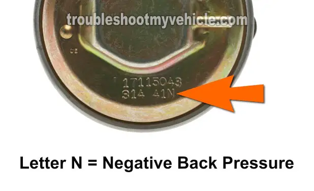 How Can I Tell If I Have A Negative Or Positive Back Pressure EGR Valve? How To Test The EGR Valve (1993, 1994, 1995 2.2L Buick Century And Oldsmobile Cutlass Ciera) How Can I Tell If I Have A Negative Or Positive Back Pressure EGR Valve? How To Test The EGR Valve (1993, 1994, 1995 2.2L Buick Century And Oldsmobile Cutlass Ciera)