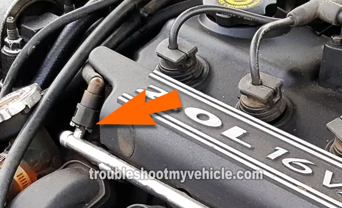 Fuel Pressure Gauge Connection Point. How To Test The Fuel Pump (2000, 2001, 2002, 2003, 2004, 2005 2.0L SOHC Dodge and Plymouth Neon)