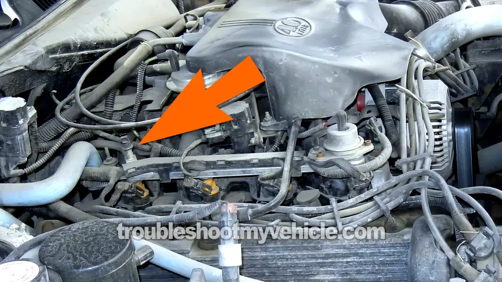 Testing The Fuel Pressure With A Fuel Pressure Test Gauge. How To Test The Fuel Pump (1994, 1995, 1996, 1997 4.6L Ford Crown Victoria And Mercury Grand Marquis) Testing The Fuel Pressure With A Fuel Pressure Test Gauge. How To Test The Fuel Pump (1994, 1995, 1996, 1997 4.6L Ford Crown Victoria And Mercury Grand Marquis)