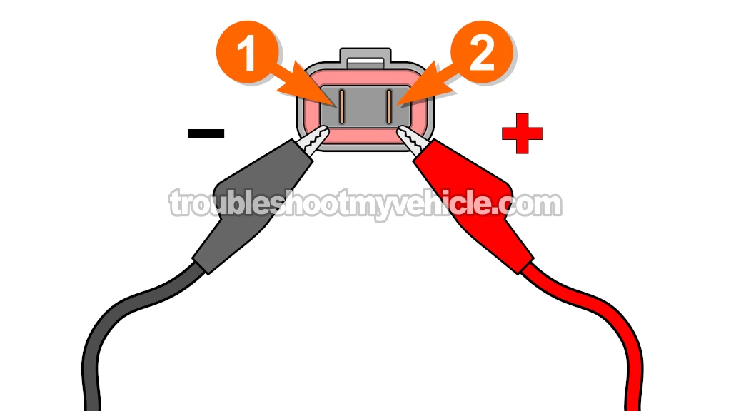Applying Power And Ground To The Condenser Fan Motor. How To Test The condenser fan Motor (1997, 1998, 1999, 2000, 2001 1.6L Honda Civic) Applying Power And Ground To The Condenser Fan Motor. How To Test The condenser fan Motor (1997, 1998, 1999, 2000, 2001 1.6L Honda Civic)