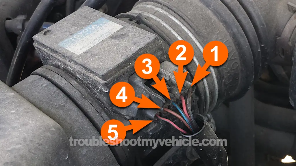 How To Test The MAF Sensor (1994, 1995, 1996 3.0L V6 Toyota Camry) How To Test The MAF Sensor (1994, 1995, 1996 3.0L V6 Toyota Camry)