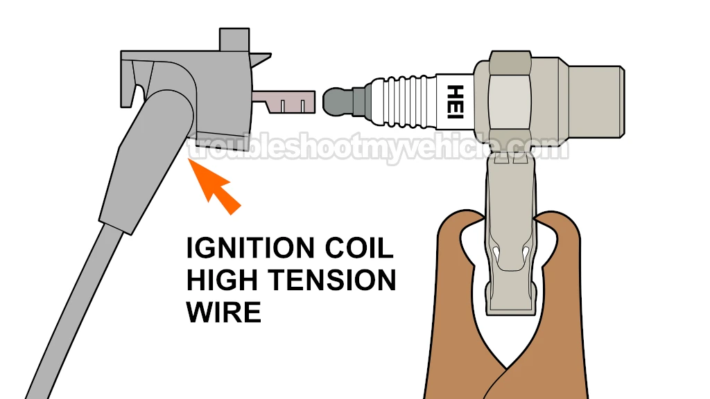 Checking The Ignition Coil's High Tension Wire For Spark. Engine No-Start Ignition System Tests (1992, 1993 3.0L V6 Toyota Camry) Checking The Ignition Coil's High Tension Wire For Spark. Engine No-Start Ignition System Tests (1992, 1993 3.0L V6 Toyota Camry)