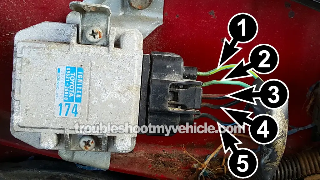 Igniter Circuit Descriptions. How To Test The Igniter (1991, 1992, 1993, 1994 1.5L Toyota Tercel)