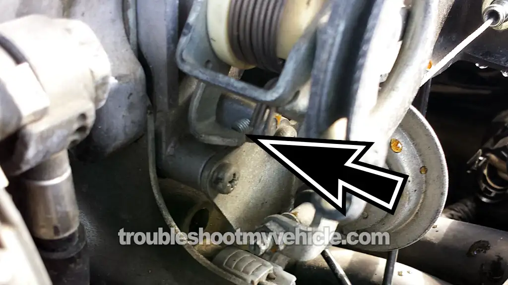 Location Of The Throttle Stop Screw. TPS Idle Switch Multimeter Test (1993, 1994, 1995, 1996, 1997 1.8L Toyota Corolla) Location Of The Throttle Stop Screw. TPS Idle Switch Multimeter Test (1993, 1994, 1995, 1996, 1997 1.8L Toyota Corolla)