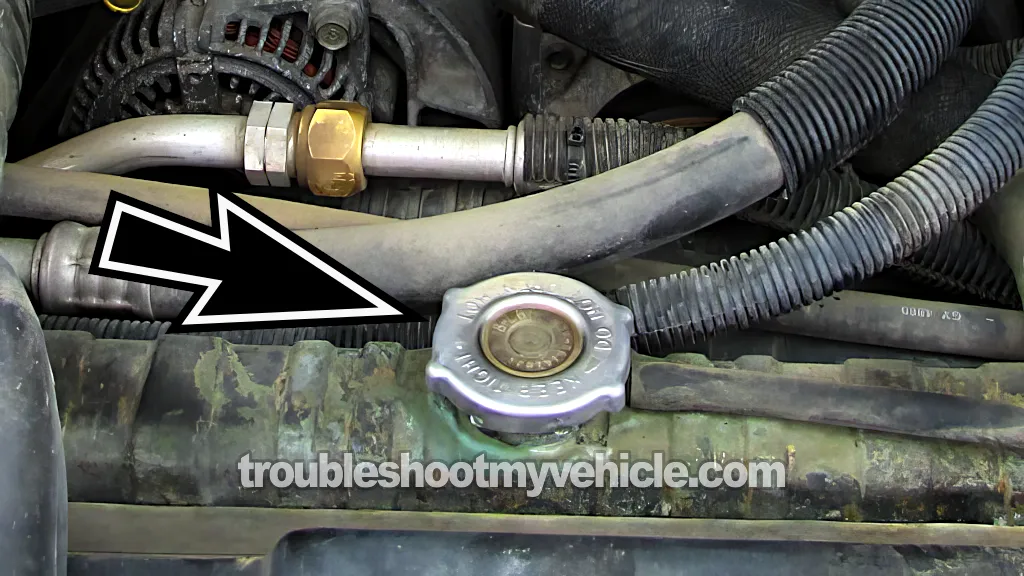 Exhaust Gases Shooting Out Of The Radiator. How To Test For A Blown Head Gasket (5.2L, 5.9L V8 Dodge Ram Van) Exhaust Gases Shooting Out Of The Radiator. How To Test For A Blown Head Gasket (5.2L, 5.9L V8 Dodge Ram Van)