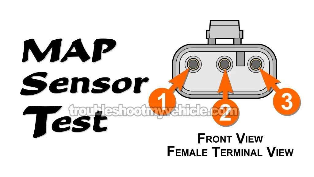 How To Test The MAP Sensor (1991 5.2L, 5.9L V8 Dodge Ram Van)