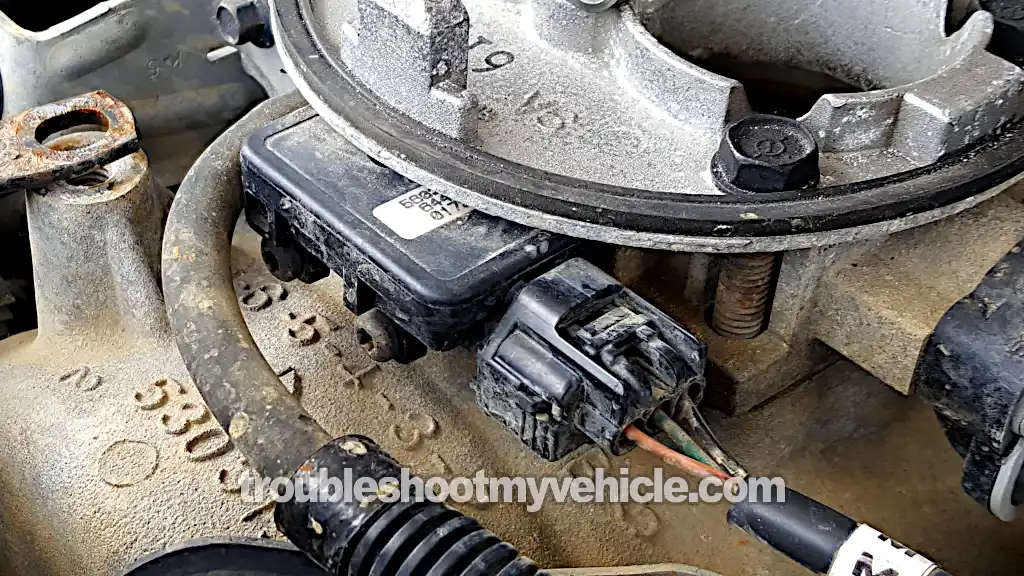 Location Of The MAP Sensor. How To Test The MAP Sensor (1997, 1998, 1999, 2000, 2001, 2002, 2003 3.9L V6 Dodge Ram Van)