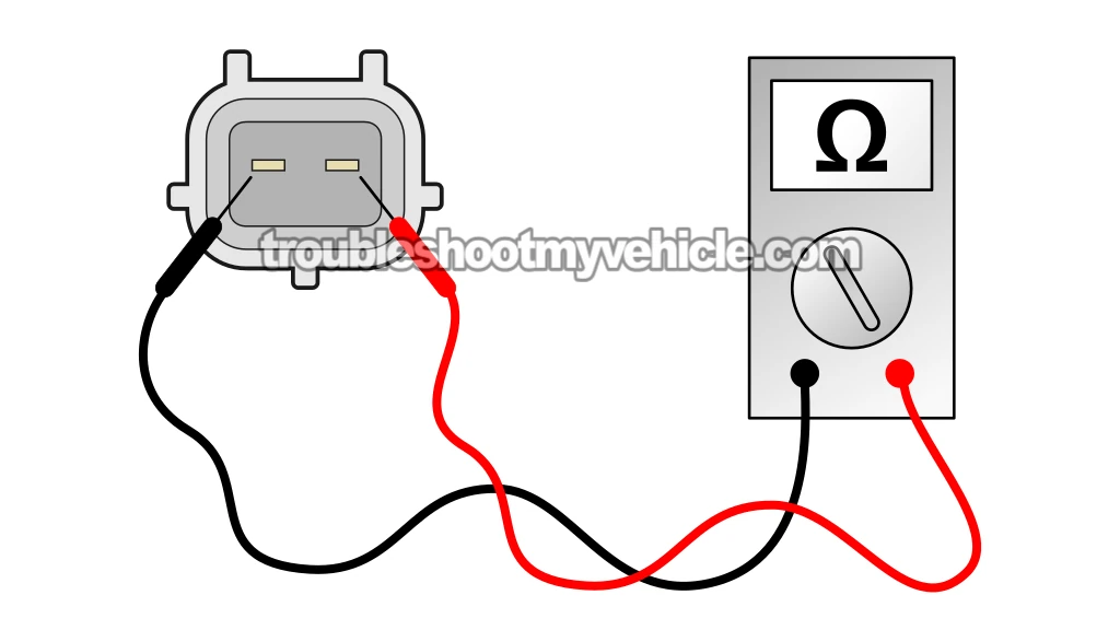 Checking For An Internal Open-Circuit/Short-Circuit Issue. How To Test The Intake Air Temp (IAT) Sensor (1998, 1999, 2000, 2001, 2002, 2003 3.9L V6 Dodge Ram Van)
