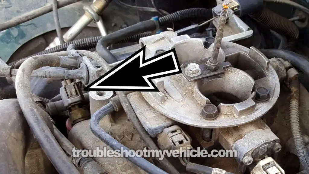 Location Of The IAT Sensor On The Intake Manifold. How To Test The Intake Air Temp (IAT) Sensor (1998, 1999, 2000, 2001, 2002, 2003 3.9L V6 Dodge Ram Van)