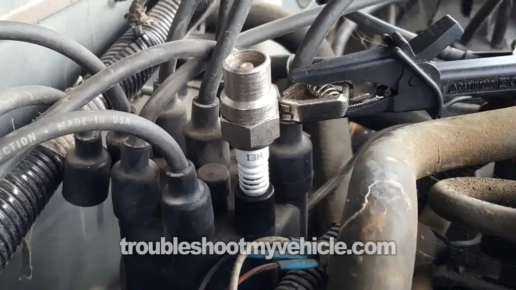 Testing For Spark At The Distributor Cap. How To Test The Ignition Coil (1989, 1990, 1991 5.2L, 5.9L V8 Dodge Ram Pickup)