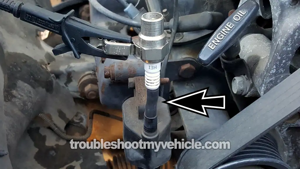 Testing The Ignition Coil For Spark. How To Test The Ignition Coil (1992, 1993, 1994, 1995, 1996, 1997, 1998, 1999, 2000, 2001, 2002, 2003 5.2L, 5.9L V8 Dodge Ram Pickup) Testing The Ignition Coil For Spark. How To Test The Ignition Coil (1992, 1993, 1994, 1995, 1996, 1997, 1998, 1999, 2000, 2001, 2002, 2003 5.2L, 5.9L V8 Dodge Ram Pickup)