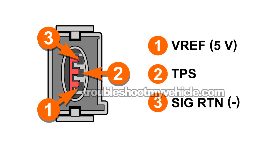 Checking The Throttle Position Sensor (TPS) Signal. How To Test The Throttle Position Sensor (1994, 1995 5.0L V8 Ford Mustang)