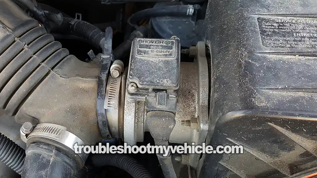 How To Test The MAF Sensor (1993-1995 3.0L V6 Nissan Quest)