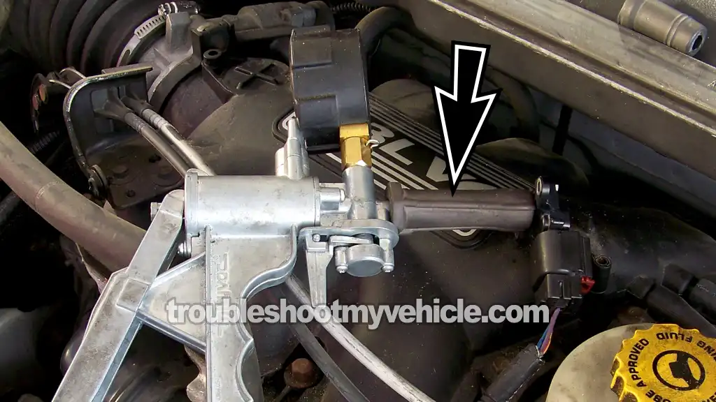 Connecting The Vacuum Pump To The MAP Sensor. How To Test The MAP Sensor (2001, 2002, 2003, 2004 3.3L V6 Caravan, Grand Caravan, Voyager, Grand Voyager, Town & Country)