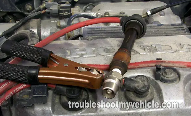 Testing A Misfire Condition. Testing For Spark (1995, 1996, 1997, 1998, 1999, 2000 1.6L Honda Civic)