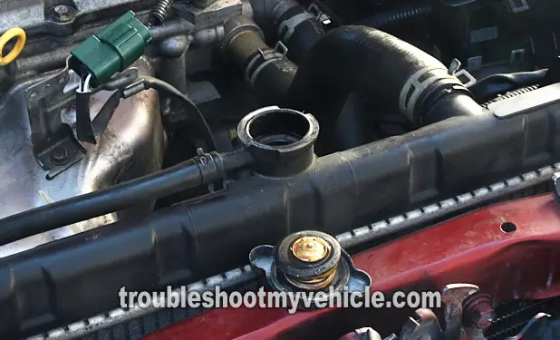 Coolant Shooting Out From Open Radiator. How To Test A Blown Head Gasket (2000, 2001, 2002, 2003, 2004, 2005, 2006 1.8L Nissan Sentra) Coolant Shooting Out From Open Radiator. How To Test A Blown Head Gasket (2000, 2001, 2002, 2003, 2004, 2005, 2006 1.8L Nissan Sentra)