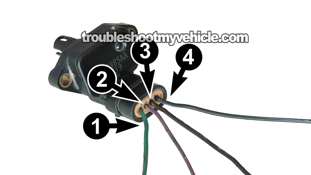 How The 4-Wire MAP Sensor Works. P0108 MAP Sensor OBD II Trouble Code (Chrysler 2.0L, 2.4L)