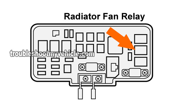 How To Test Radiator Fan Motor Relay (Honda 2.2L, 2.3L)