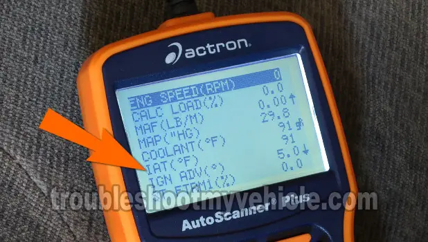 Checking The IAT Sensor Temperature Output. How To Test IAT Sensor P0112 (1997-2004 Jeep 4.0L)