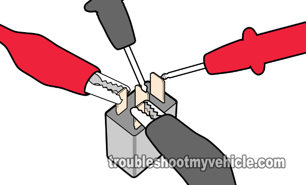 Bench Testing The Radiator Fan Relay (2001-2005 1.7L Honda Civic)