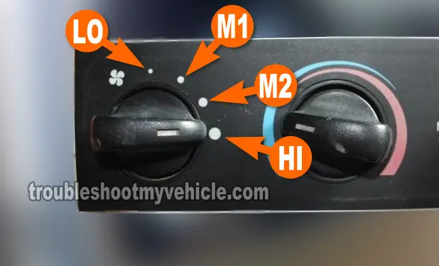 How To Test The Blower Control Switch With A Multimeter (Ford 4.0L) How To Test The Blower Control Switch With A Multimeter (Ford 4.0L)