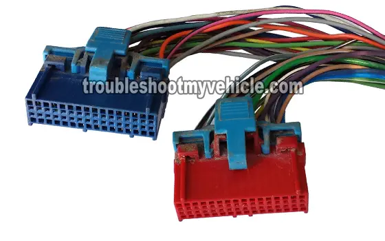 PCM Pin Out Chart 1993 4.3L, 5.0L, 5.7L With Automatic Transmission 4L60-E PCM Pin Out Chart 1993 4.3L, 5.0L, 5.7L With Automatic Transmission 4L60-E