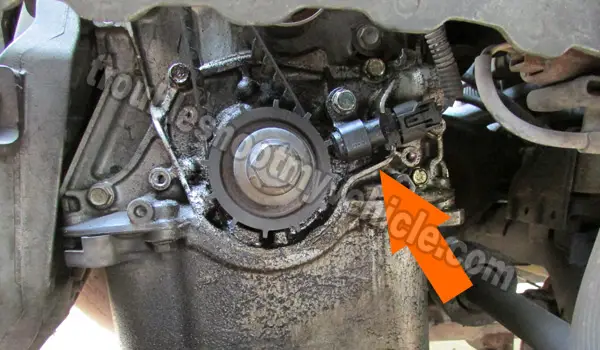 Crankshaft Position Sensor Wiring Diagram (2001-2005 1.7L Honda Civic) Crankshaft Position Sensor Wiring Diagram (2001-2005 1.7L Honda Civic)