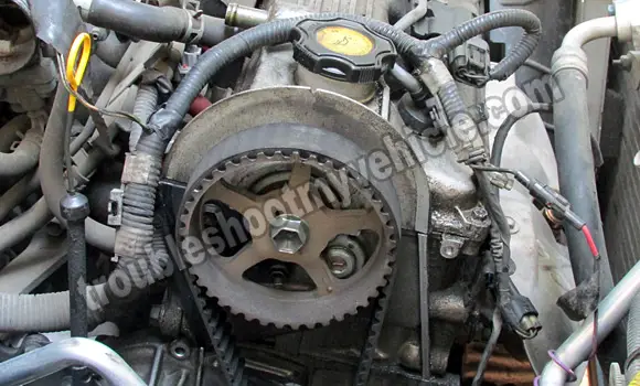 How To Check For A Broken Timing Belt (1998, 1999, 2000, 2001 1.3L Suzuki Swift -Chevy Metro)