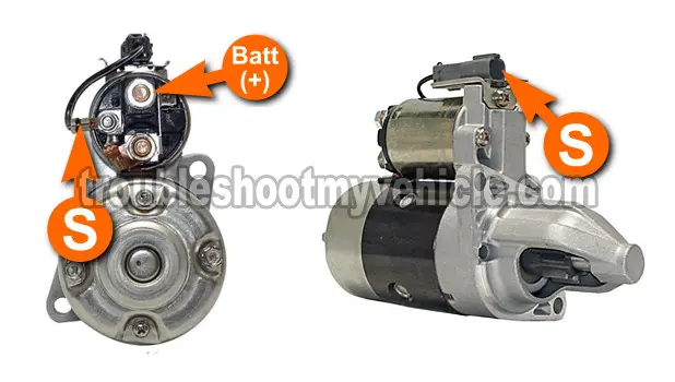 How To Test The Starter Motor (1995-1999 1.6L Nissan)