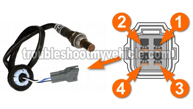 Oxygen Sensor Heater Test -P0141 (1.6L Suzuki Sidekick, Geo Tracker)