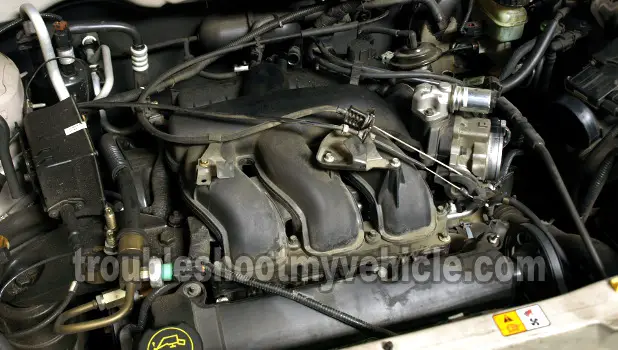 Intake Manifold Plenum Has To Be Removed To Test Compression On Cylinder 1, 2, And 3 (3.0L Ford Escape) Intake Manifold Plenum Has To Be Removed To Test Compression On Cylinder 1, 2, And 3 (3.0L Ford Escape)