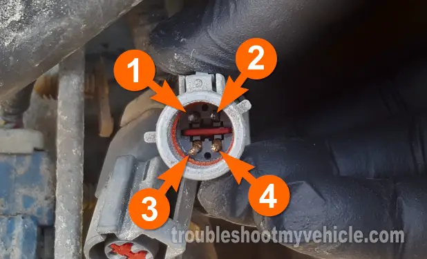 PART 2 -Circuit Descriptions Of The HO2S-21 Oxygen Sensor. How To Test The HO2S-21 Oxygen Sensor's Heater -P0155 (2001, 2002, 2003, 2004 3.0L Ford Escape And 3.0L Mazda Tribute)