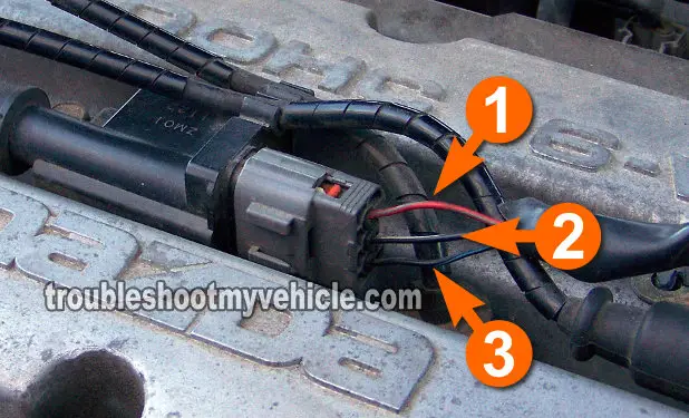 Circuit Descriptions Of Ignition Coil Connector. How To Test The Ignition Coils (1999-2001 1.6L Mazda Protegé) Circuit Descriptions Of Ignition Coil Connector. How To Test The Ignition Coils (1999-2001 1.6L Mazda Protegé)