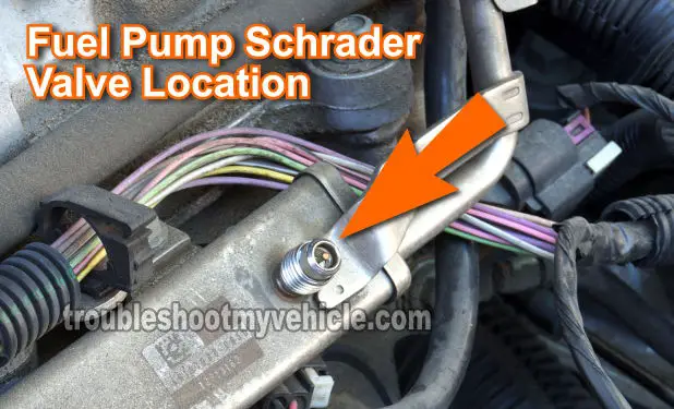 Fuel Pump Schrader Valve Test Port Location. How To Troubleshoot The Fuel Pump (2008, 2009, 2010 2.4L Ecotec) Fuel Pump Schrader Valve Test Port Location. How To Troubleshoot The Fuel Pump (2008, 2009, 2010 2.4L Ecotec)