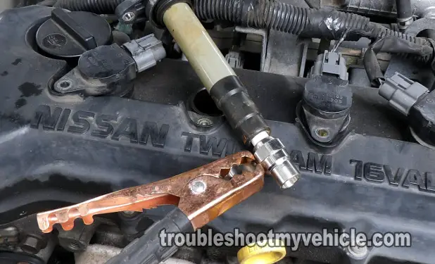 Checking All Ignition Coils For Spark. No Start Case Study 2002 1.8L Nissan Sentra Checking All Ignition Coils For Spark. No Start Case Study 2002 1.8L Nissan Sentra