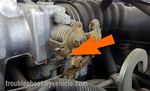 How To Test And Adjust The Idle Switch In The TPS (1995-1996 1.5L Toyota Tercel)