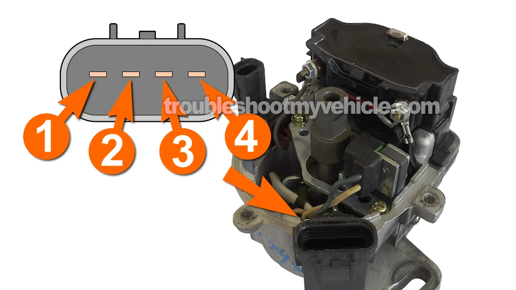 Testing Camshaft Position Sensor 2. How To Test The Igniter (1992, 1993, 1994, 1995 2.2L Toyota Camry)