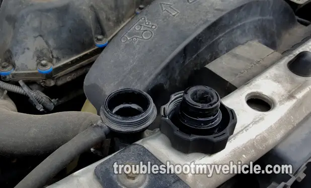 Coolant Shooting Out From Open Radiator. How To Test For A Blown Head Gasket (2002, 2003, 2004, 2005, 2006, 2007, 2008, 2009 4.2L Chevrolet Trailblazer And 4.2L GMC Envoy) Coolant Shooting Out From Open Radiator. How To Test For A Blown Head Gasket (2002, 2003, 2004, 2005, 2006, 2007, 2008, 2009 4.2L Chevrolet Trailblazer And 4.2L GMC Envoy)