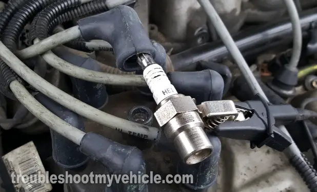 Testing The Ignition Coil's High Tension Wire For Spark. Power Transistor Test and Ignition Coil Test (1993, 1994, 1995, 1996, 1997, 1998 3.0L Nissan Quest And Mercury Villager) Testing The Ignition Coil's High Tension Wire For Spark. Power Transistor Test and Ignition Coil Test (1993, 1994, 1995, 1996, 1997, 1998 3.0L Nissan Quest And Mercury Villager)