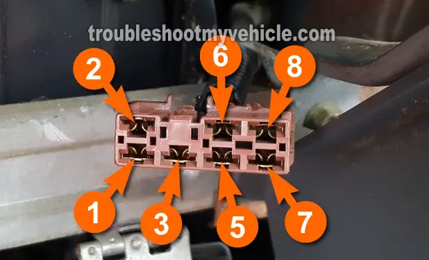 Making Sure That Terminal No. 1 Is Getting 12 Volts. How To Test The PGM-FI Main Relay (1996, 1997, 1998 1.6L Honda Civic And Honda Civic Del Sol) Making Sure That Terminal No. 1 Is Getting 12 Volts. How To Test The PGM-FI Main Relay (1996, 1997, 1998 1.6L Honda Civic And Honda Civic Del Sol)